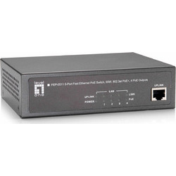 LevelOne FEP-0511 Unmanaged L2 Switch με 5 Θύρες Ethernet 100Mbps