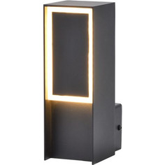 Επιτοίχια Απλίκα 5W 700lm 110 IP54 97x69x200mm 3000Κ Μαύρο Σώμα 24317 V-TAC