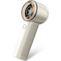 VENTION USB 5V Speed (1-100) Adjustable Handheld High-Speed Fan Beige LED Display Type (PBAN0) (VENPBAN0)