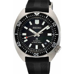 Seiko Ανδρικό Ρολόι Αυτόματο με Μαύρο Καουτσούκ Λουράκι SPB317J1