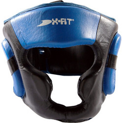 Κάσκα Δέρμα Blue/Black (KHG-021) (X-Fit)