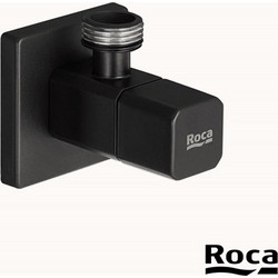 Διακόπτης Γωνιακός Aqua 1/2" x 1/2 Black Matt A5251707NB Roca
