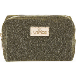 Verde 07-0291 Γυναικείο Νεσεσέρ 18x8x11cm Χρυσό