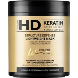 Farcom HD Keratin Structure Defense Μάσκα Μαλλιών Κερατίνης για Επανόρθωση για Ταλαιπωρημένα Μαλλιά 1lt