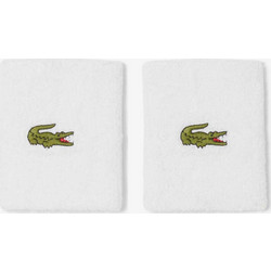 Lacoste unisex περικάρπιο μπουκλέ με κεντημένο λογότυπο (2 τεμάχια) - RL9272 Λευκό