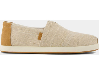 TOMS NAT UNDY STCH STRP MN ALPFWD ESP 10023174-NATURAL Ecru