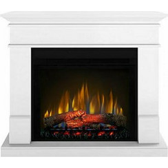 Dimplex XHD 28 Plus Lisabona White Ηλεκτρικό Τζάκι Τοίχου 1400W Μ110xΥ95xΒ30cm