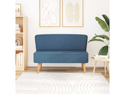 vidaXL Διθέσιος Καναπές Μπλε 117x55.5x77cm 244072