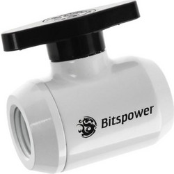 BITSPOWER SHUTOFF VALVE 1/4 INCH WHITE