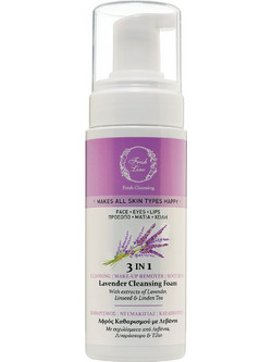 Fresh Line Lavender 3 In 1 Αφρός Ντεμακιγιάζ 150ml