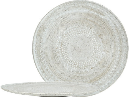 Espiel Aztec Πιάτα Ρηχά Κεραμικά 30.8cm 2τμχ ZAT106K2