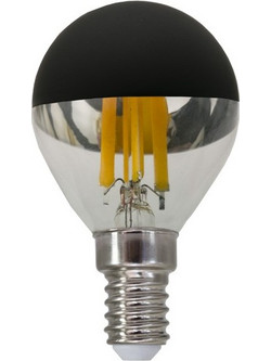 FILAMENT LED 1xE14 DIM 1xG45 ΜΑΥΡΟ 5W 2700K 230V AC 620LM RA80 30000HRS 180 / BOVA5WWDIMB