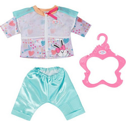 Zapf Creation Baby Born Casual Outfit Aqua Σετ Ρούχων για Κούκλα