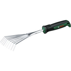 Bosch Garden Hand Rake S 380 X 135 X 44 Mm Stainless Steel Non-slip Tpr Handle
