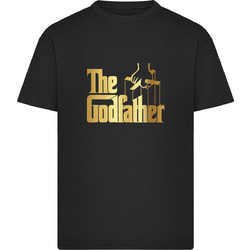 The Godfather Gold Logo Loose Tee black