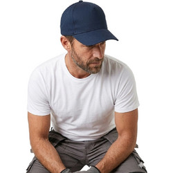 Βαμβακερό Τζόκεϊ Εργασίας Σκούρο Μπλε - Baseball Cap Rocky Navy