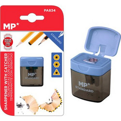 MP MP ξύστρα μολυβιών με κάδο PA834, μωβ