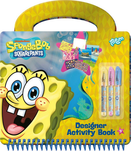 Totum: Spongebob SquarePants - Designer Activity Book (TT410001)