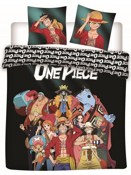ONE PIECE - Duvet Cover 240x220cm + 2x65x65cm