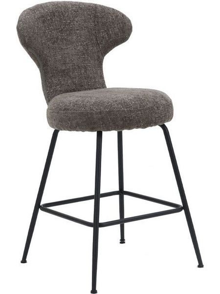FUNGO ΣΚΑΜΠΟ BAR ΛΑΔΙ ΓΚΡΙ 51x55x97cm LIBERTA 26-0076
