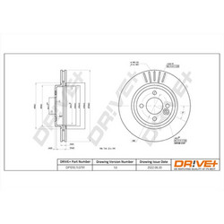 Dr!ve+ Δισκόπλακα - DP1010.11.0791