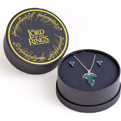 Carat Shop The Lord of The Rings - Leaf of Lorien Earrings and Necklace Gift Set (LRGS0001)
