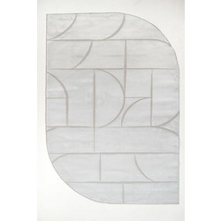 Χαλί ezzo Forma E460A2A LIGHT GREY - 0.80x1.50