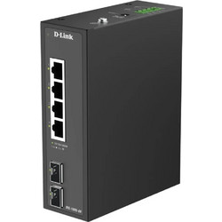 D-Link DIS-100G-6S Unmanaged L2 Switch με 4 Θύρες Ethernet 1Gbps και 2 SFP Θύρες