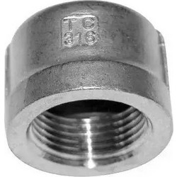 Inox Τάπα Θηλύκη Στογγυλή 3/4" 316