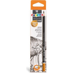 Carioca Black Μολυβια 2Β (Κουτι 12 Τεμ)