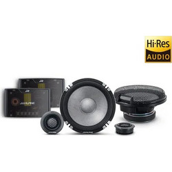 Alpine R2-S652 Σετ Ηχεία Αυτοκινήτου Διαιρούμενα 6.5" 2 Δρόμων