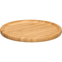 Arte Regal Πλατό Σερβιρίσματος Bamboo Στρογγυλό 26cm