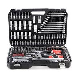 YATO YT-38841 1/4" 3/8" 1/2" Socket wrench set