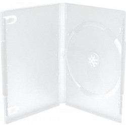MediaRange DVD Case for 1 Disc 14mm Frosted/Transparent (MRBOX25-M)