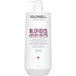 Goldwell Dualsenses Blonde & Highlights Anti-Yellow Σαμπουάν για Προστασία Χρώματος & Επανόρθωση για Βαμμένα Μαλλιά 1lt