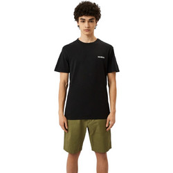 Bikkembergs - Ανδρικό T-shirt Κοντομάνικο BKK2MTS01-BLACK Μαύρο