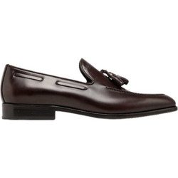 Boss Shoes Ανδρικά Μοκασίνια Loafers Δερμάτινα Καφέ D7692