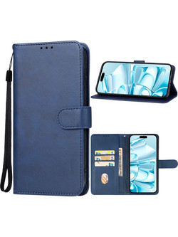 Tel1 iPhone 16 Book Θήκη Βιβλίο - Blue