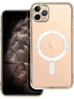 Forcell iPhone 11 Pro Max MagSafe Frost Θήκη Σιλικόνης - Διάφανη