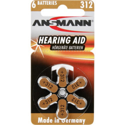 Ansmann Zinc Air 312 60τμχ