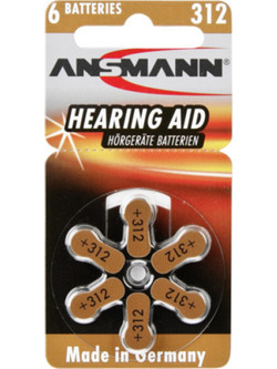 Ansmann Zinc Air 312 60τμχ
