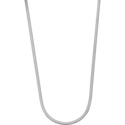 Αλυσίδα Λαιμού Φίδι SΕΝΖΑ Silver Stainless Steel 4mm-39+3cm Extension