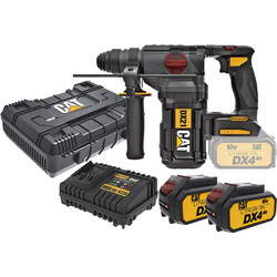 CAT DX21B Combo-9 Περιστροφικό Σκαπτικό Πιστολέτο Μπαταρίας 2x4Ah