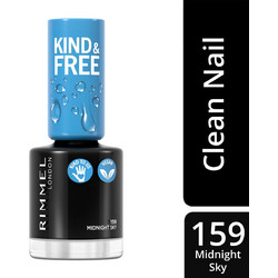 Rimmel Kind & Free Nail Polish 159 Midnight Sky Gloss Βερνίκι Νυχιών