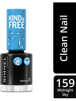 Rimmel Kind & Free Nail Polish 159 Midnight Sky Gloss Βερνίκι Νυχιών