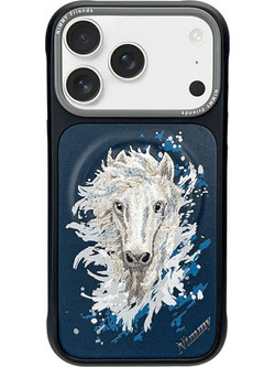 Nimmy Dazzling Horse MagSafe Θήκη Blue (iPhone 17 Pro)