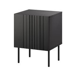 Cama Bedside table 2 pcs ISLA 44,5x40x59 black matt