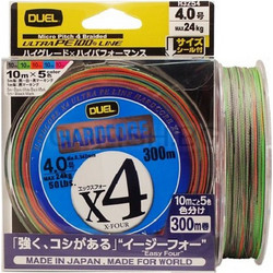 Duel Hardcore 4 Braid 4.0PE / 24kg / 300m