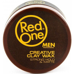 Red One Barber Creative Matte Clay Κερί Μαλλιών Ματ 100ml