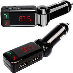 ACP FM Transmitter Αυτοκινήτου με Bluetooth / MicroSD / USB